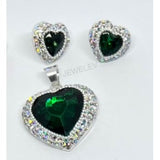 Zirconia Set of Hearts
