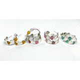Colorful Heart Hoops