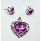 Zirconia Set of Hearts