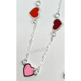 Colorful Heart Necklace