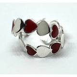 Colorful Heart Hoops