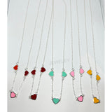 Colorful Heart Necklace