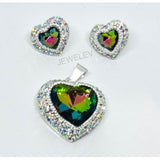 Zirconia Set of Hearts
