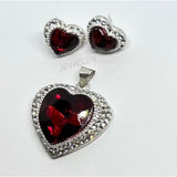 Zirconia Set of Hearts
