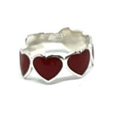 Colored Heart Ring