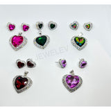 Zirconia Set of Hearts