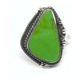 Green Jasper Stone Ring