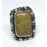 Yellow Jasper Ring