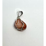 Wired Agate Pendant
