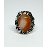 Carnelian Adjustable Ring