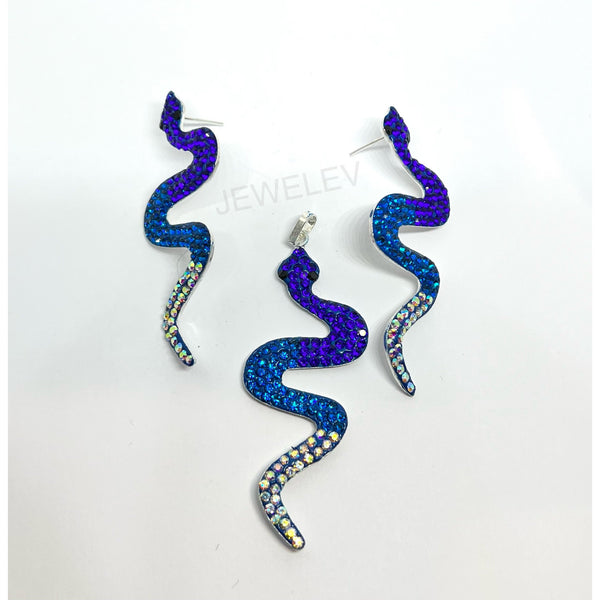Snake Set Earring-Pendant