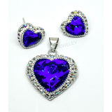 Zirconia Set of Hearts