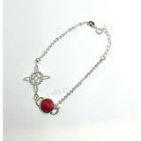 Knot Bracelet with Stone