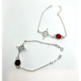 Knot Bracelet with Stone