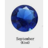 Bracelet with Month Color Heart