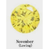 Bracelet with Month Color Heart