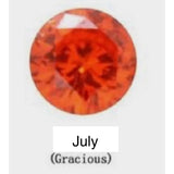 Bracelet with Month Color Heart