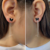 Double View Butterfly Earrings