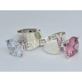 Zirconia Solitaire sterling silver 925