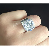 Solitaire Zirconia Ring