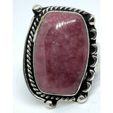 Rhodochrosite Ring
