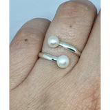 Pearl Open Ring