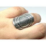 Aztec Calendar Ring