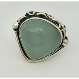 Aquamarine Stone Ring