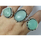 Aquamarine Stone Ring