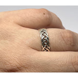 Wide Braided Band