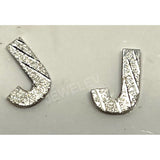 ABC Diamond Cut Earrings