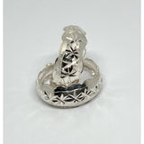 Wide Diamond Cut Hoops