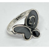 Oxidized Butterfly Ring