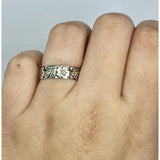 Flower band Ring