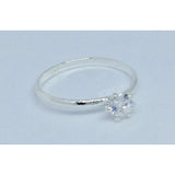 Girl Solitaire Ring