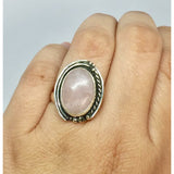 Pink Quartz Ring