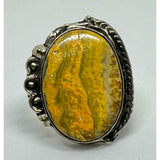Yellow Jasper Ring