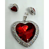 Heart stone set