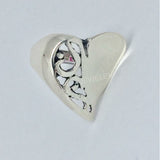 Designed Heart Ring