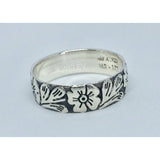 Flower band Ring