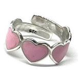 Colored Heart Ring
