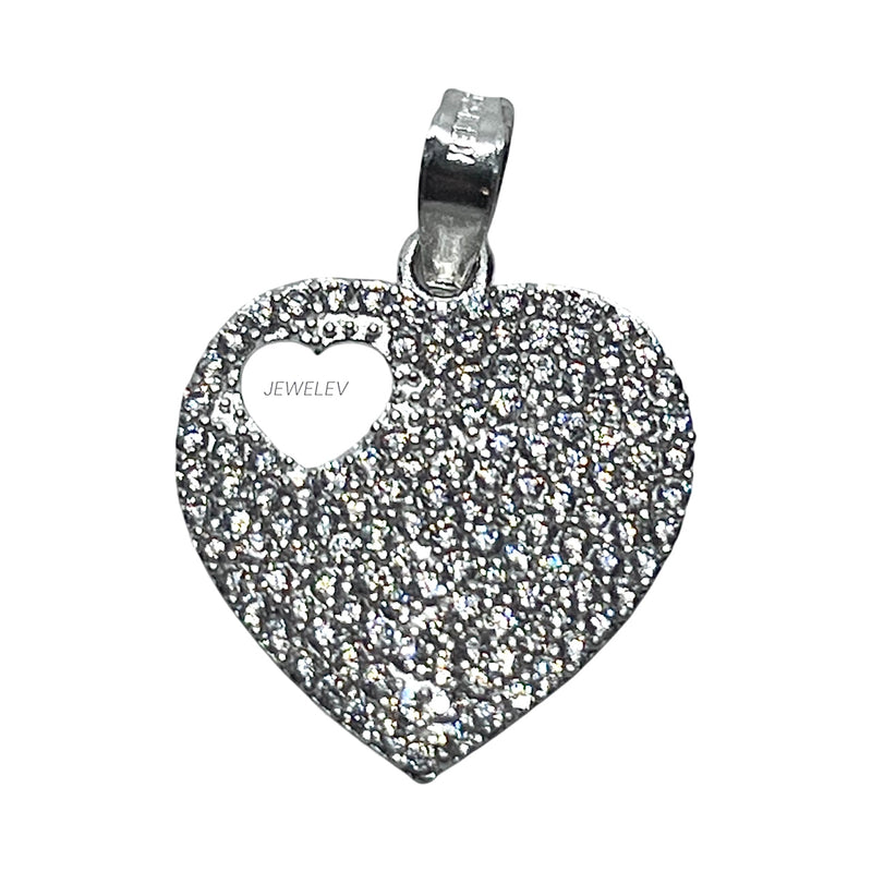 Heart Zirconia Pendant