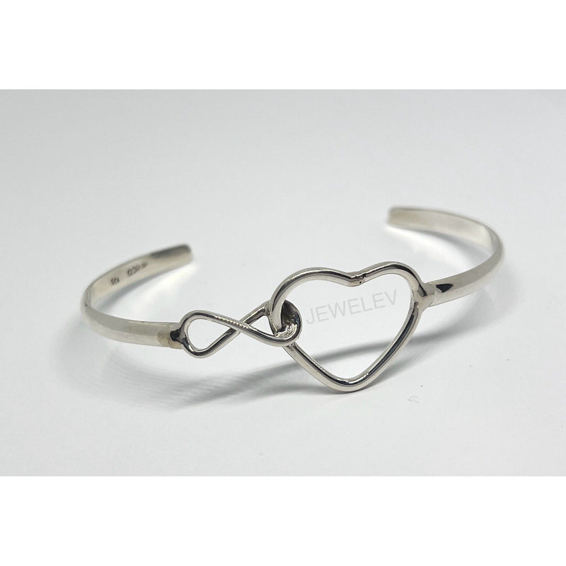 Infinity Heart Cuff