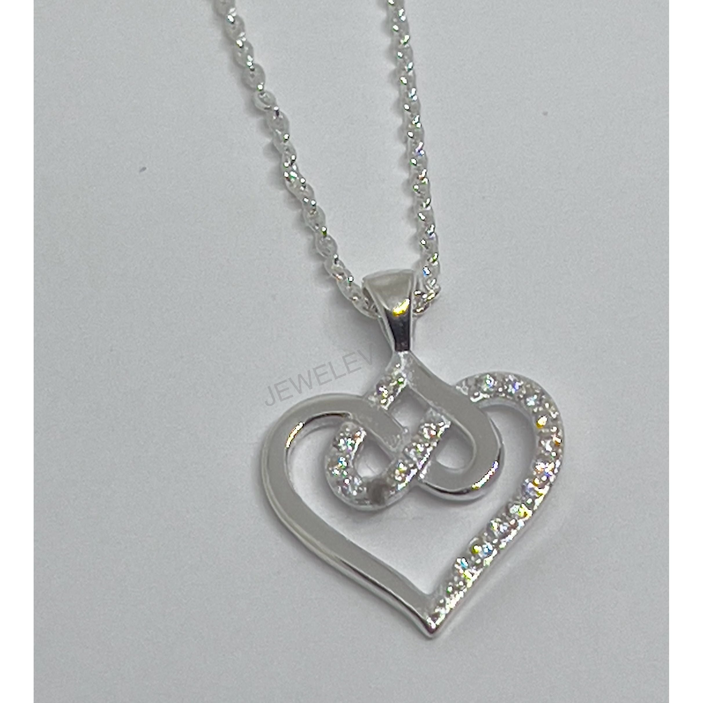 Hearts Inverted Necklace – Jewelev LLC