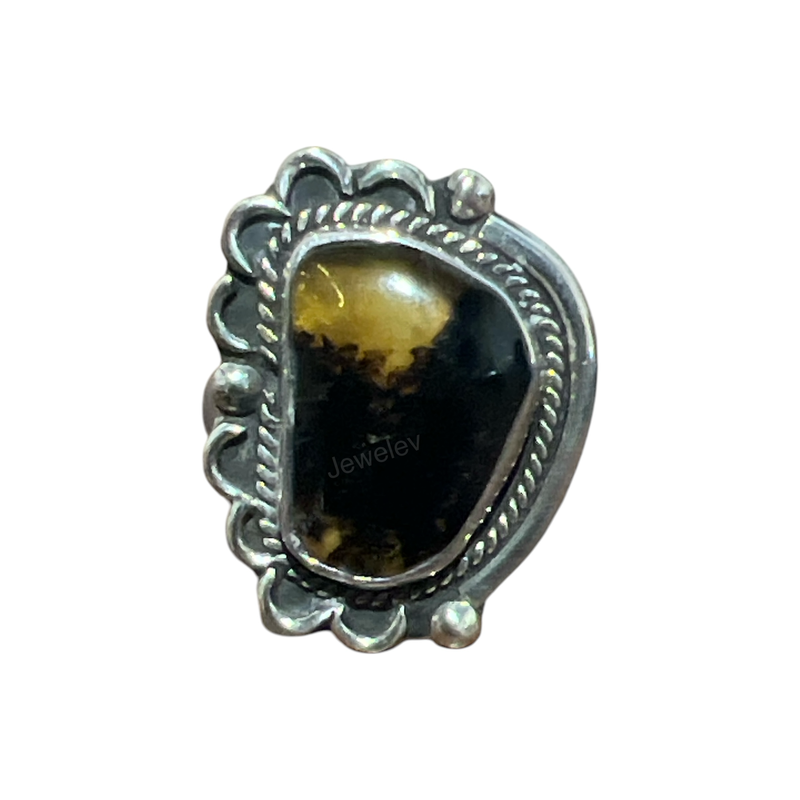 Natural Amber Ring