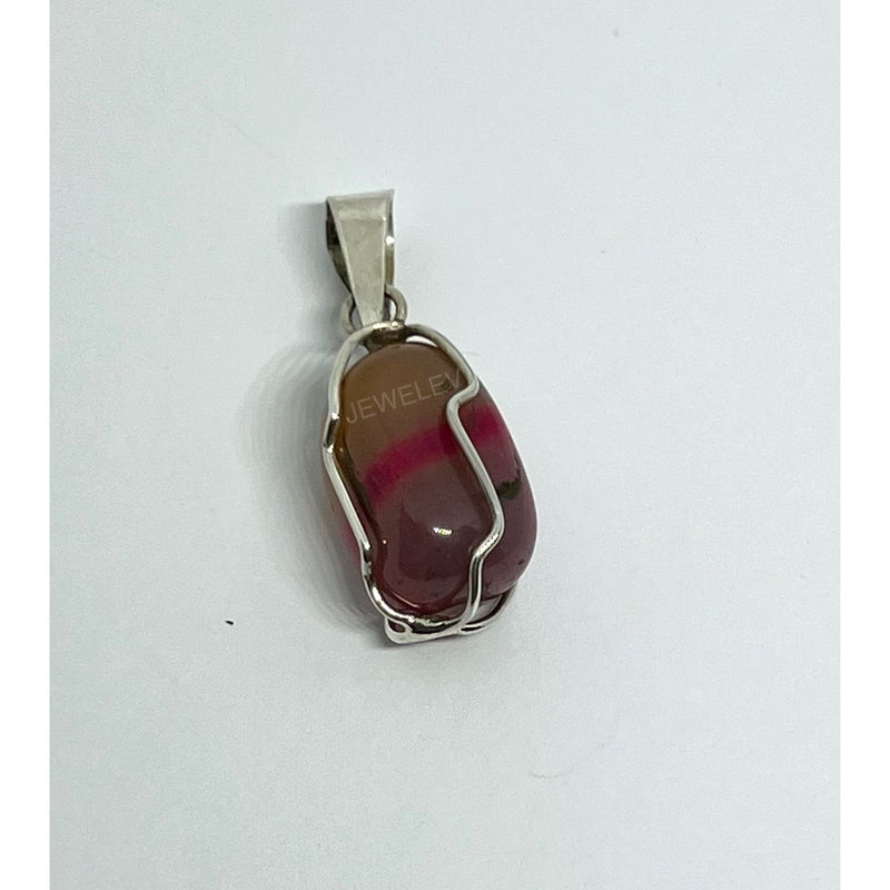 Wired Agate Pendant