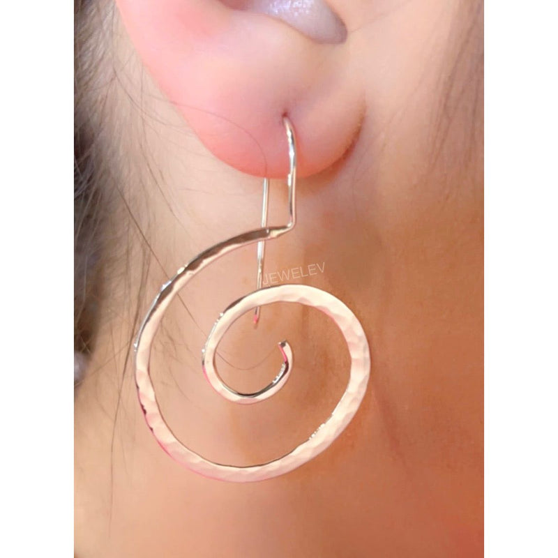 Elegant Spiral Earrings