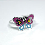 Colorful Butterfly Ring