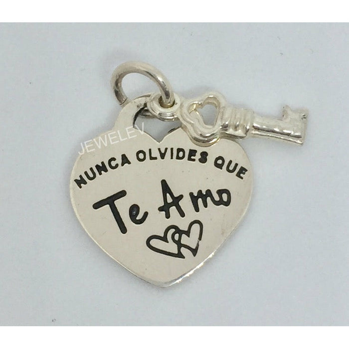 Charm Necklace Te Amo Charm James Avery Silver Charms James Avery