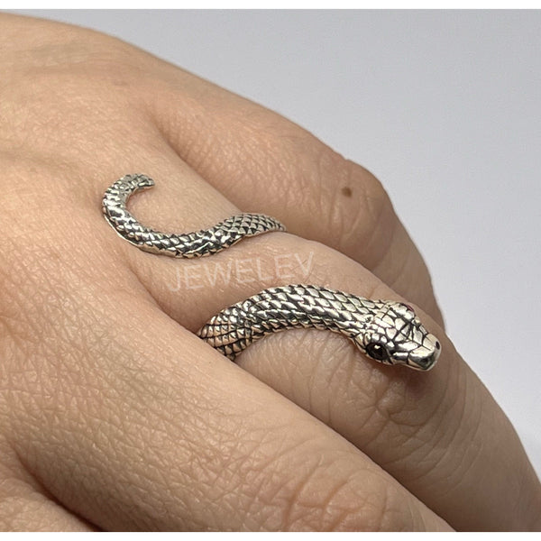 Thick Snake Ring